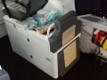 UPHOLSTERY BUNKS AND CUSHIONS (2)