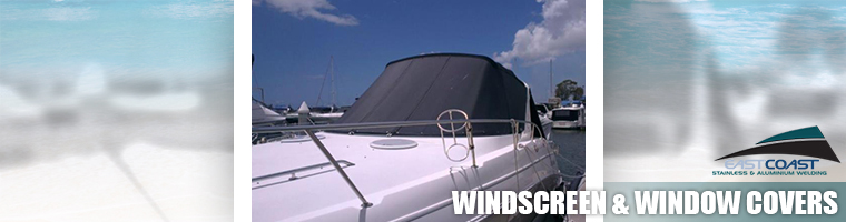 Custom marine windscreen and window covers Gold Coast